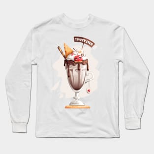 Sweet life illustration Long Sleeve T-Shirt